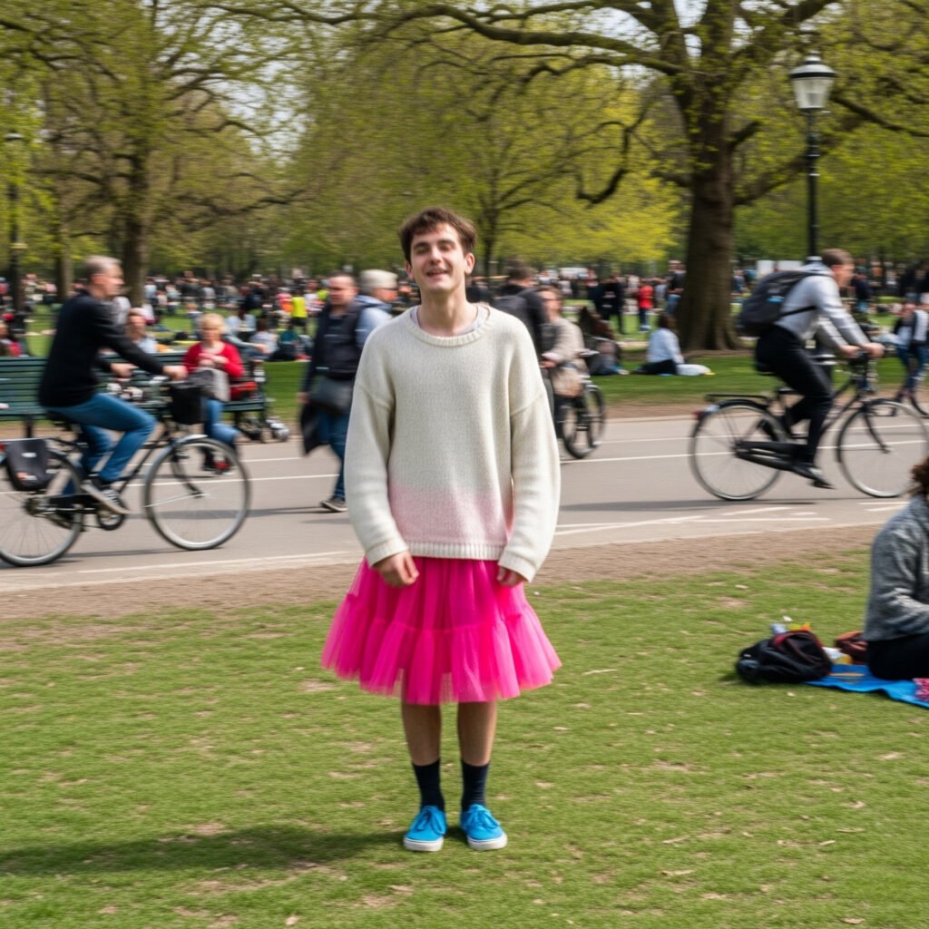 Ballet Core Park Outfit Fail
