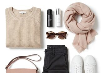 Airport Outfit Inspo: How to Look Put-Together While Traveling Airport Outfit Flat Lay