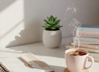 The Ultimate Sunday Reset Checklist for a Calm & Productive Week "Sunday Reset Workspace"