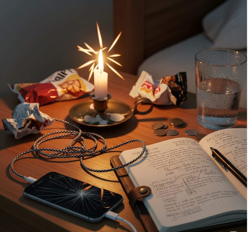 Chaotic Nightstand: Soft Life Aesthetic Meets Reality