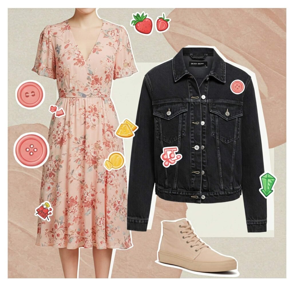Outfit Inspiration with Interactive Stickers