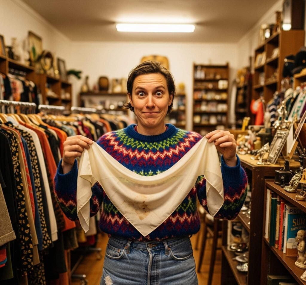 Thrift Store Finds: The Awkward Search for Vintage Elegance