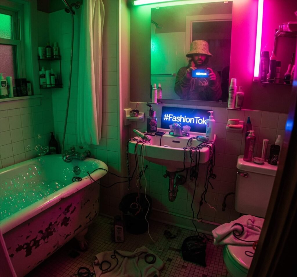 FashionTok Bathroom Chaos Chicago Vibe