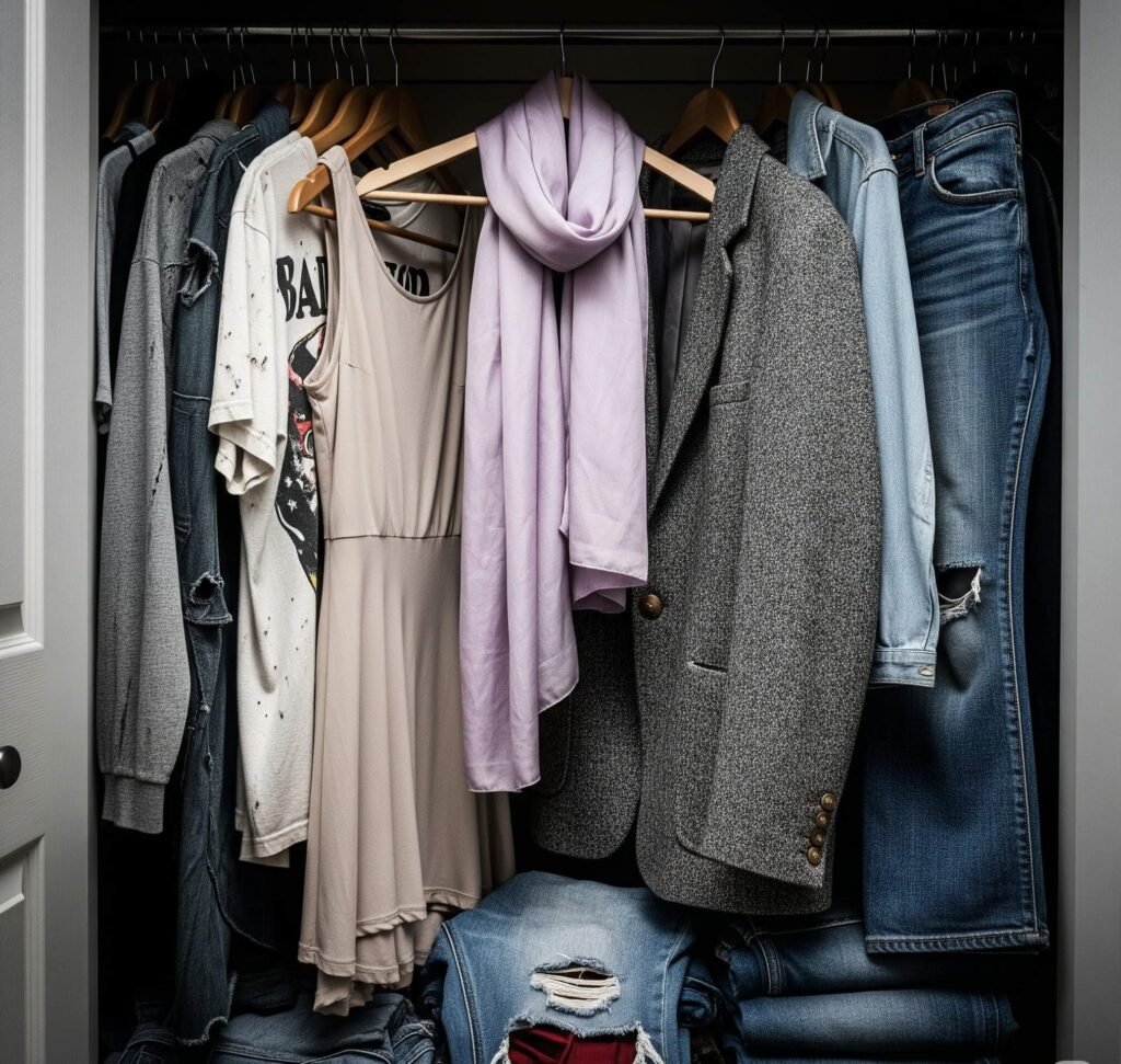 Fast Fashion vs. Thrifted Gems: My Closet