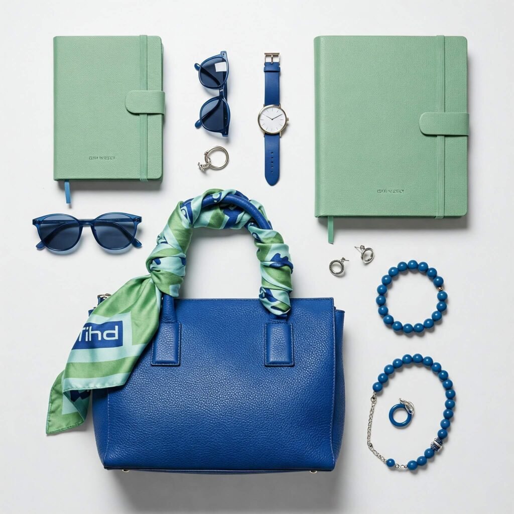 Cobalt and Sage Accessories